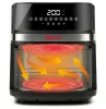 Girmi FG90 Ecofrit Premium forrólevegős sütő – 9 liter, dupla fűtőelem, 10 program, digitális kijelző. Nagy adagok, olaj nélkül, profin!