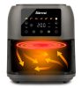 Girmi FG92 Forrólevegős sütővel Ecofrit Deep technológiával, 1700W, 8 literes, 60 perces időzítővel