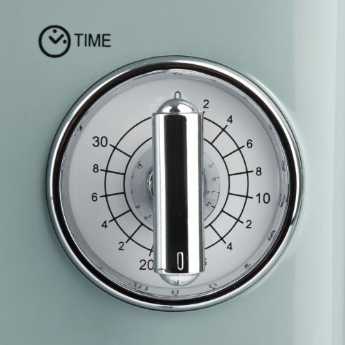 Girmi FM21 Mikrohullámú sütő kékes zöld színben, 20 literes, 30 perces időzítővel, 1150 W (teljesítmény), 800 W (grillteljesítmény)