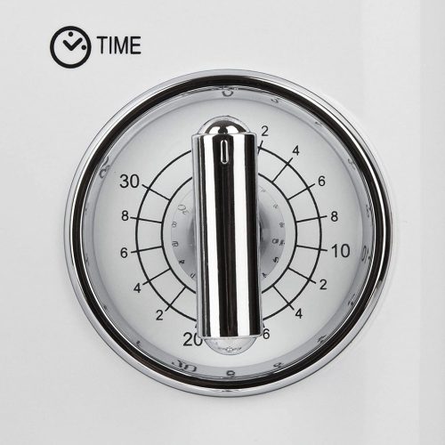 Girmi FM21 Mikrohullámú sütő fehér színben, 20 literes, 30 perces időzítővel, 1150 W (teljesítmény), 800 W (grillteljesítmény)