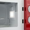 Girmi FM21 Mikrohullámú sütő piros színben, 20 literes, 30 perces időzítővel, 1150 W (teljesítmény), 800 W (grillteljesítmény)