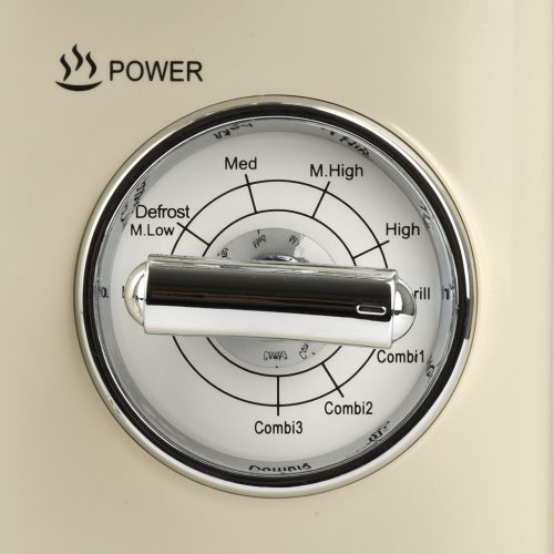 Girmi FM21 Mikrohullámú sütő krém színben, 20 literes, 30 perces időzítővel, 1150 W (teljesítmény), 800 W (grillteljesítmény)