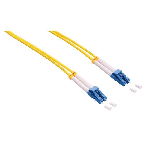 LogiLink Fiber duplex patch kábel, OS2, 9/125 , LC-LC, sárga, 2 m