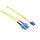 Logilink Fiber duplex patch kábel, OS2, 9/125 , LC-SC, sárga, 5 m