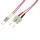 Logilink Fiber duplex patch kábel, OM4, 50/125 , LC-SC, lila, 20 m (FP4LS20)