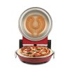 Girmi FP50 Forno Elettrico  házi pizza sütő piros színben, 4 perc alatt, 31cm-es pizza