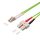 Logilink Fiber duplex patch kábel, OM5, 50/125 , LC-SC, lime zöld, 3 m