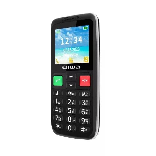Aiwa FPH-S200-2G Egyszerű, Megbízható és Könnyen kezelhető 2G mobiltelefon a mindennapokra!