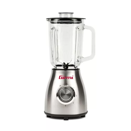Girmi FR92 – Nagy teljesítményű, 650W-os turmixgép, amely jégaprításra is alkalmas, 1.5 literes üvegedénnyel