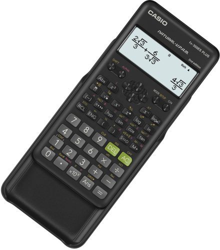 Casio FX-350ESPLUS-2E Tudományos számológép - Fekete