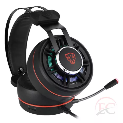 Motospeed G919 gamer fejhallgató, fekete