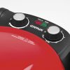 G3 Ferrari G10032 Forno Pizza Plus Snack Napoletana Red, piros/fekete színű olasz házi pizza sütő, 5 perc alatt, 400 fokon, 31cm-es pizza