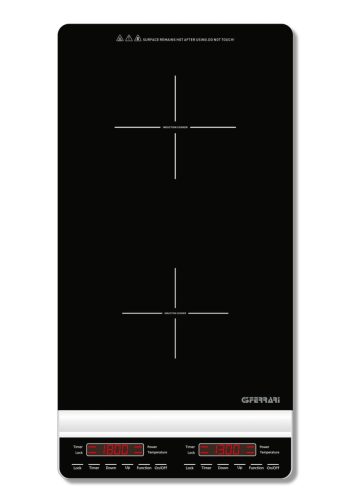 G3 Ferrari G10139 Dupla Indukciós főzőlap, 1300 W / 1800 W