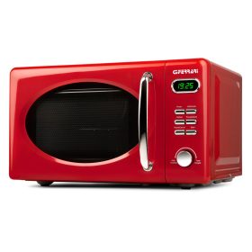   G3 Ferrari G10155 SAPORMIO VINTAGE Mikrohullámú sütő, 20 liter, 1.150W teljesítménnyel, piros színben