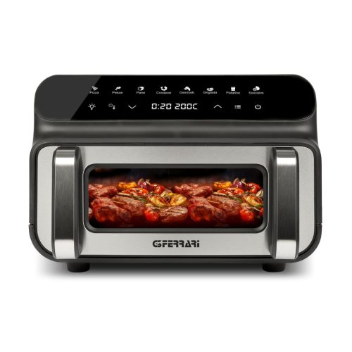 G3 Ferrari G10181 FRIGGISANO BBQ Többfunkciós forrólevegős sütő, 2000W, 10 literes