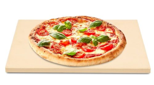 G3 Ferrari G10190 Természetes Cordierite pizzasütő kőlap 800 fokig, 38x30cm méretben sütőkhőz, grillhez vagy gázsütőhöz