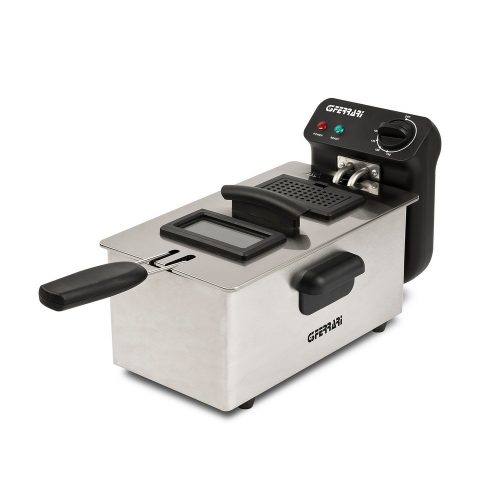 G3 Ferrari G10203 Pastella - elektromos olajsütő, ízletes sült ételek készítéséhez, kivehető tartállyal, 3 literes, 2000W