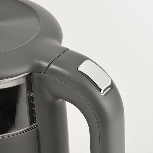 G3 Ferrari G10224 Tisaniere Glass hőfokszabályzású üveg vízforraló, digitális érintőkijelző, melegen tartás funkció, 1.7 liter (G1022400)