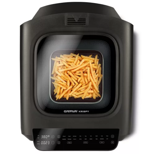 G3 Ferrari G10225 3 az 1-ben pizzasütő, air fryer és grillsütő, 380°C, 18 program, Hoblo™ technológia, 13L