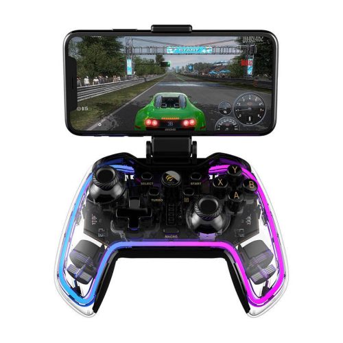 Havit G158BT-pro Wireless controller - Átlátszó (Android/iOS/Xbox/Nintendo/PS4/PS3/PC)