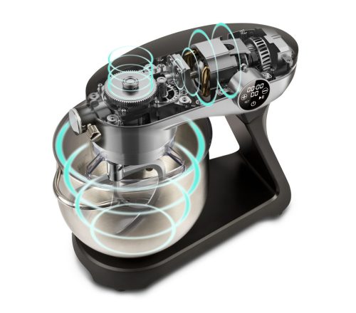 G3 Ferrari G20137 PASTAIO ELEGANCE Professzionális, 10 sebességel, időzítővel, 8 literes tartállyal, Direct Force motorral szerelt keverőgép, 1800 W (max 2300 W)