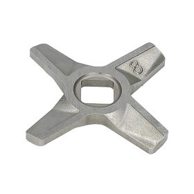   ZELMER 86.3109 HÚSDARÁLÓ KÉS 8  KÉTOLDALAS ÖRLÉS 10MMX10MM