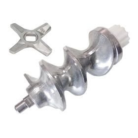   ZELMER HÚSDARÁLÓ SZETT / ZELMER 86.3130 HÚSDARÁLÓ CSIGA 8-AS + 86.3109 HÚSDARÁLÓ KÉS 8-AS KÉTOLDALAS ÖRLÉS 12019443 GYÁRI