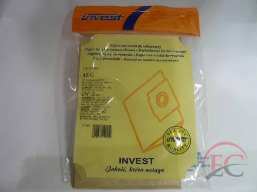 IZ-A129 INVEST KOMPATIBILIS PAPÍR PORZSÁK (5DB/CSOMAG)