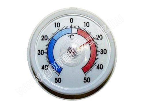 HŰTŐSZEKRÉNY HŐMÉRŐ KEREK -50C - +50 °C