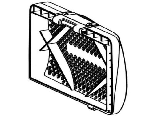 PORSZÍVÓ SZŰRŐTARTÓ RÁCS  SAMSUNG SC 5450 / SC 54F0 /  SC 54J0 DJ6400907A (KIMENETI)
