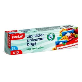 PACLAN ZIP ZÁRAS ZACSKÓ 3LITERES 10DB/DOBOZ