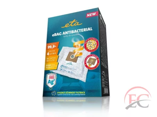 IZ-Y19GY20S.1F ETA EBAG ANTIBACTERIAL GYÁRI MIKROSZÁLAS PORZSÁK (5DB+1FILTER/CSOMAG) 960068020
