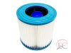 PORSZÍVÓ KOMPATIBILIS HEPA FILTER / MOTORVÉDŐ SZŰRŐ HENGERES KARCHER WD 2 / A 2004 (6.414-552.0) MOSHATÓ