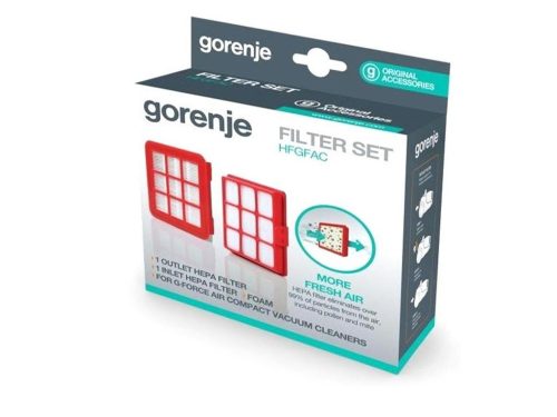 PORSZÍVÓ HEPA FILTER/SZŰRŐ KÉSZLET GORENJE VCEA01GACWCY / HFGFAC / 732742 GYÁRI