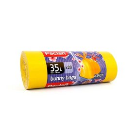   PACLAN BUNNY BAGS ZÁRSZALAGOS ILLATOS SZEMETESZSÁK 35L (20DB/TEKERCS) 53CMX74CM 15MY