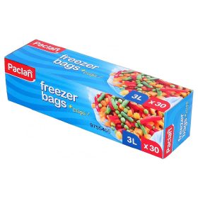   PACLAN MÉLYHŰTŐZACSKÓ 3LITERES (30DB/CSOMAG) 25CMX32CM+CLIPS