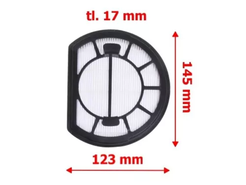 PORSZÍVÓ HEPA FILTER ELECTROLUX ECC21-2IW / H10 140200268013 GYÁRI