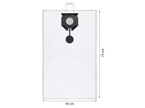 IZ-K25SP IPARI KARCHER NT 40/1 TACT L / AP L / NT 50/1 TACT L / AP L KOMPATIBILIS MIKROSZÁLAS PORZSÁK 40-50L 5DB/CSOMAG) / (2.889-155.0)