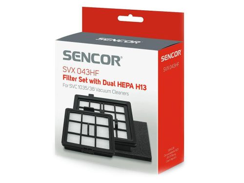 PORSZÍVÓ HEPA FILTER/SZŰRŐ KÉSZLET SENCOR SVX043HF / SVC 1035/38 PORSZÍVÓHOZ GYÁRI