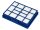 PORSZÍVÓ KOMPATIBILIS HEPA FILTER ETA 1510 / 2510 SILENTINO (KIMENETI) 151000070 MOSHATÓ