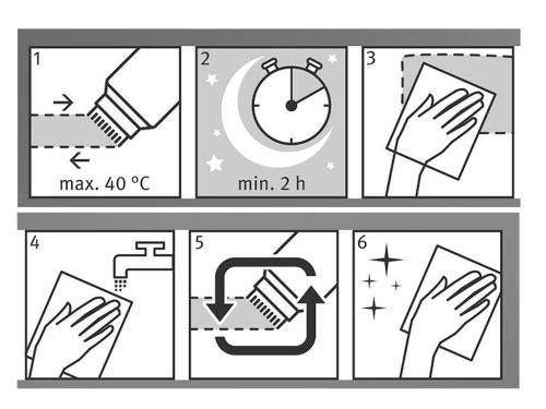 BOSCH TISZTÍTÓ GÉL SÜTŐKHÖZ, GŐZSÜTŐKHÖZ, MIKROHULLÁMÚ SÜTŐKHÖZ 200ML 00312324 GYÁRI