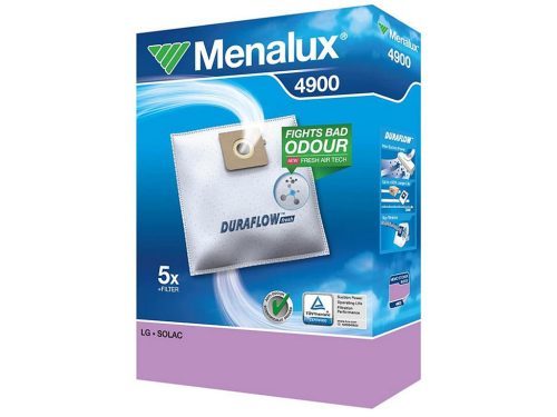 MENALUX 4900 LG TB33 STB. GYÁRI MIKROSZÁLAS PORZSÁK (5DB+1FILTER/CSOMAG) 9001961334