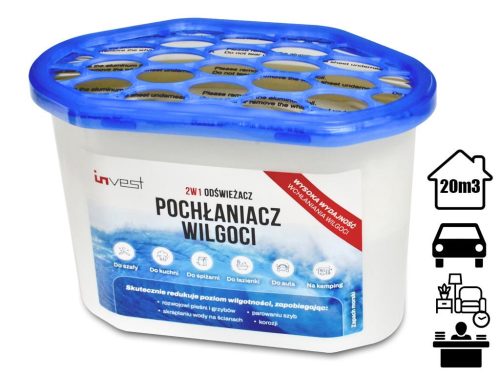 INVEST PÁRAMENTESÍTŐ KÉSZÜLÉK ÓCEÁN ILLATTAL H230 (230G/500ML)
