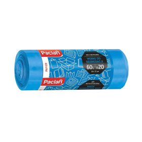   PACLAN SZELEKTÍV PAPÍR GYŰJTŐ SZEMETESZSÁK 60L (20DB/TEKERCS) 50CMX72CM 11MY
