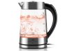 VÍZFORRALÓ ETA 5154 CRYSTELA DIGI II HŐMÉRSÉKLET-SZABÁLYZÓVAL 1,7 LITER / 2200W / 515490000 ROZSDAMENTES