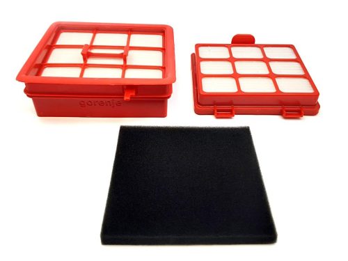 PORSZÍVÓ HEPA FILTER/SZŰRŐ KÉSZLET GORENJE VCEA02GALWCY / 732741 GYÁRI MOSHATÓ