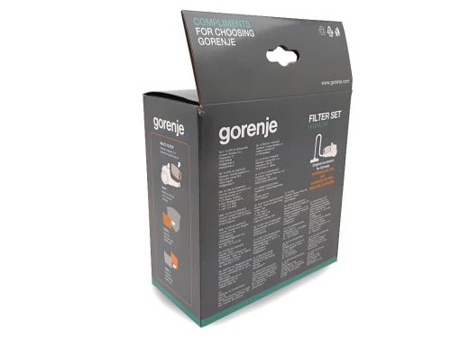 PORSZÍVÓ HEPA FILTER/SZŰRŐ KÉSZLET GORENJE VCEA02GALWCY / 732741 GYÁRI MOSHATÓ