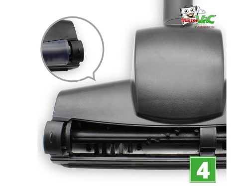 PORSZÍVÓ UNIVERZÁLIS GÖRGŐS TURBÓ SZÍVÓFEJ Ø32MM PRÉMIUM KATEGÓRIÁS SZÉLESSÉGE: 275MM