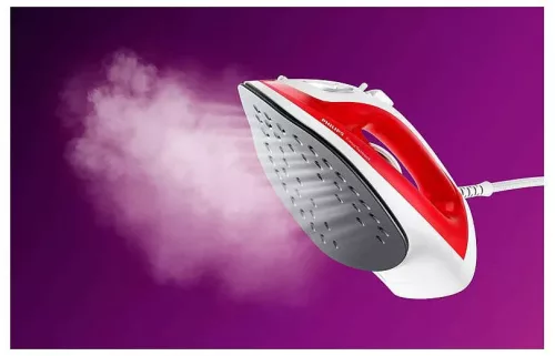 Philips GC1742/40 EasySpeed Gőzölős Vasaló - Kerámia Vasalótalppal, 2000 W, Piros/Fehér