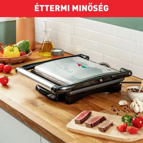 Tefal Inicio Elektromos grill  GC241D38 Rozsdamentes, 2000W